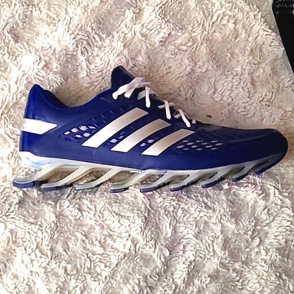 Adidas mens Springblade Navy Blue